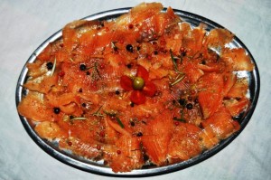 Carpaccio di salmone